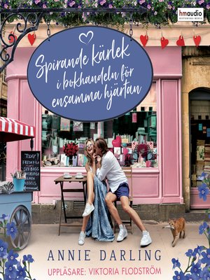 cover image of Spirande kärlek i bokhandeln för ensamma hjärtan